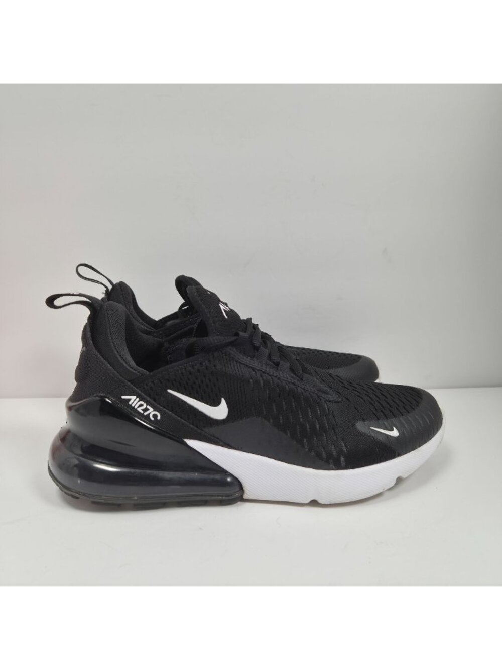 Nike Air Max 270 Women's Black & White Running Sneakers AH6789-001 US Size 8